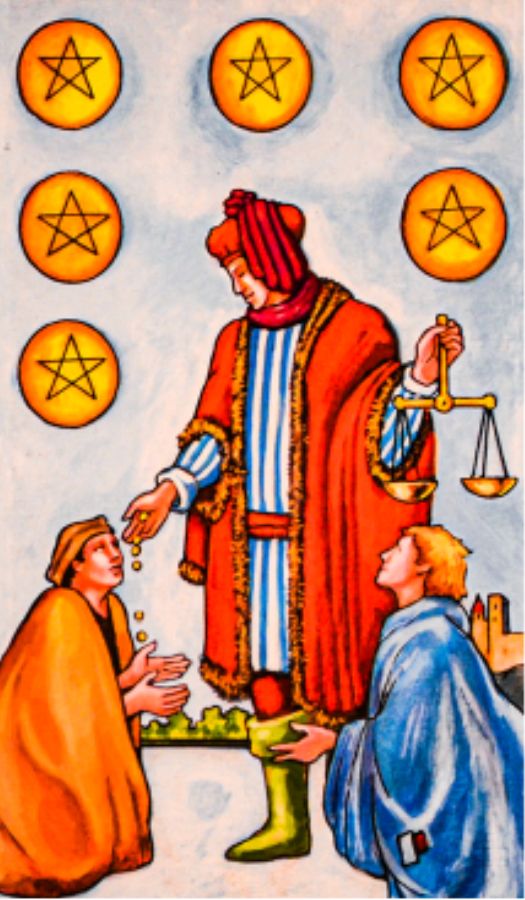 Six of Pentacles